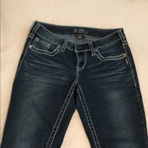 Silver Aiko Bootcut Jeans